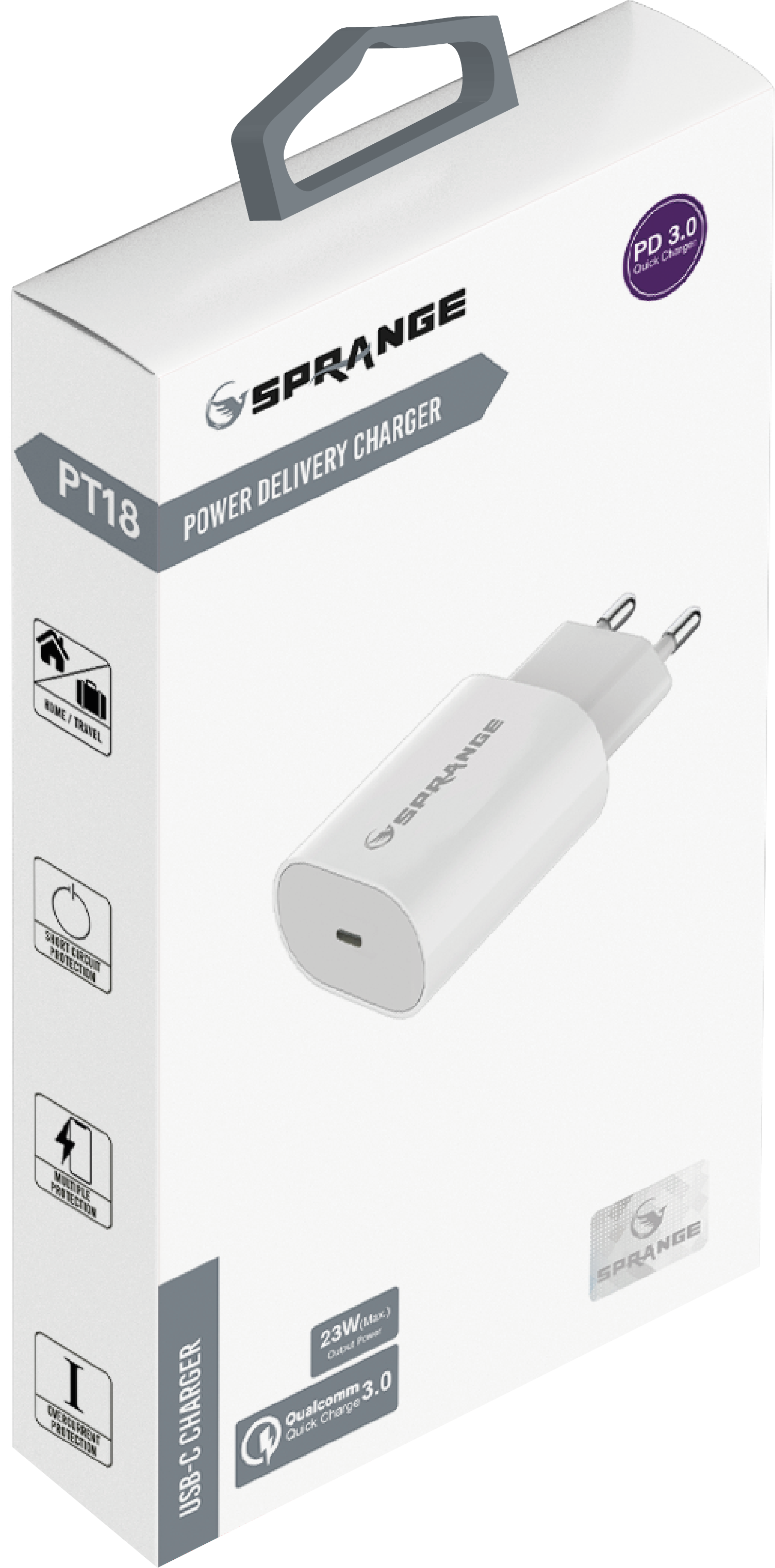 SPRANGE PTD18 HIZLI ŞARJ 33W 5V3A QUİCK FAST CHARG