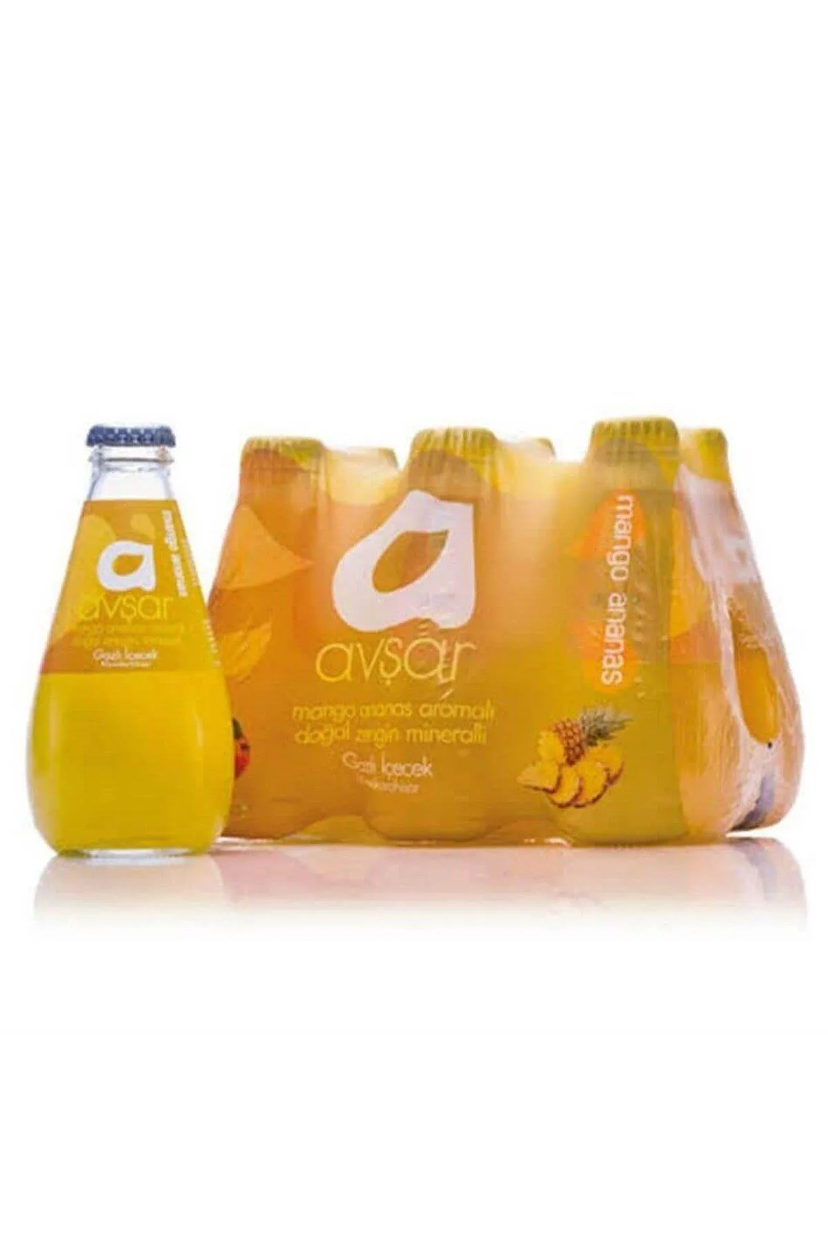 AVŞAR MANGO VE ANANAS SODA 6 ADET