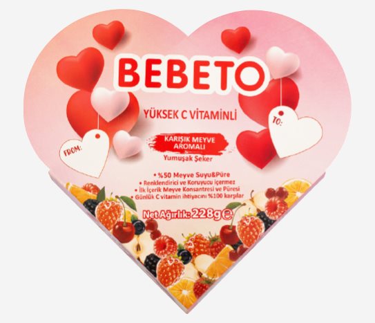 Bebeto JON Kalpli Kutu 114gr