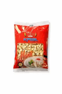 KRAL KAVRULMUŞ ETLİ MANTI 500 GR
