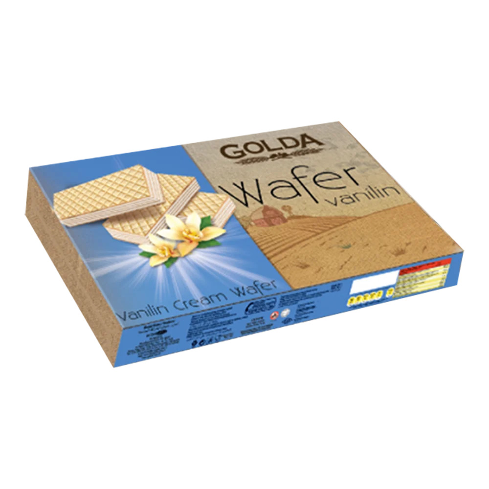 GOLDA WAFERS SADE VANİLYA AROMALI GOFRET(175 GR)