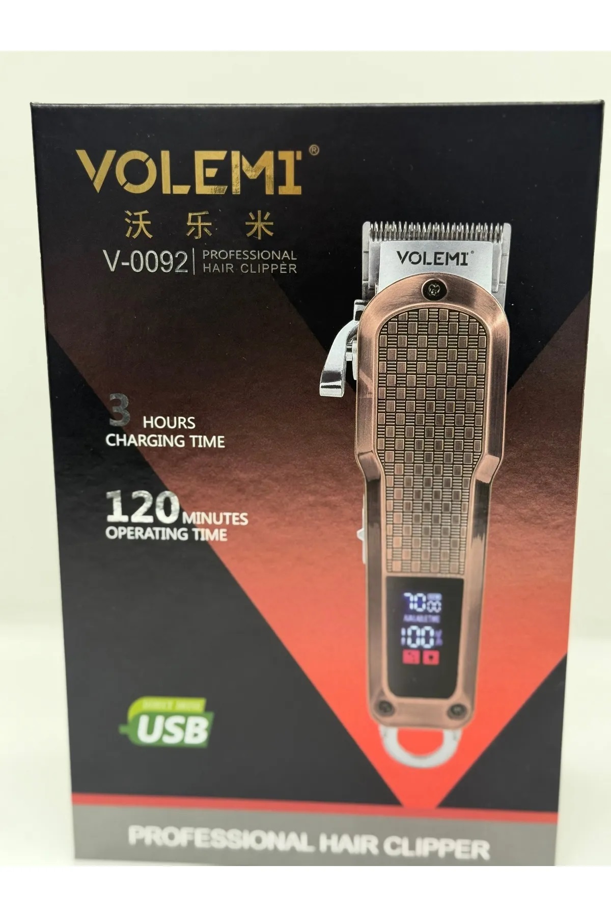  VOLEMİ 092  ELEKTRİKLİ SAÇ  MAKİNESİ