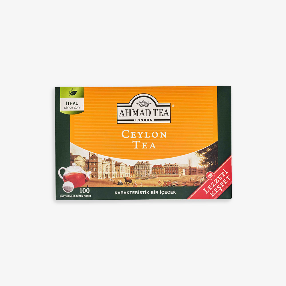  AHMAD TEA CEYLON 100X2 GR BARDAK PŞT ÇY-1222