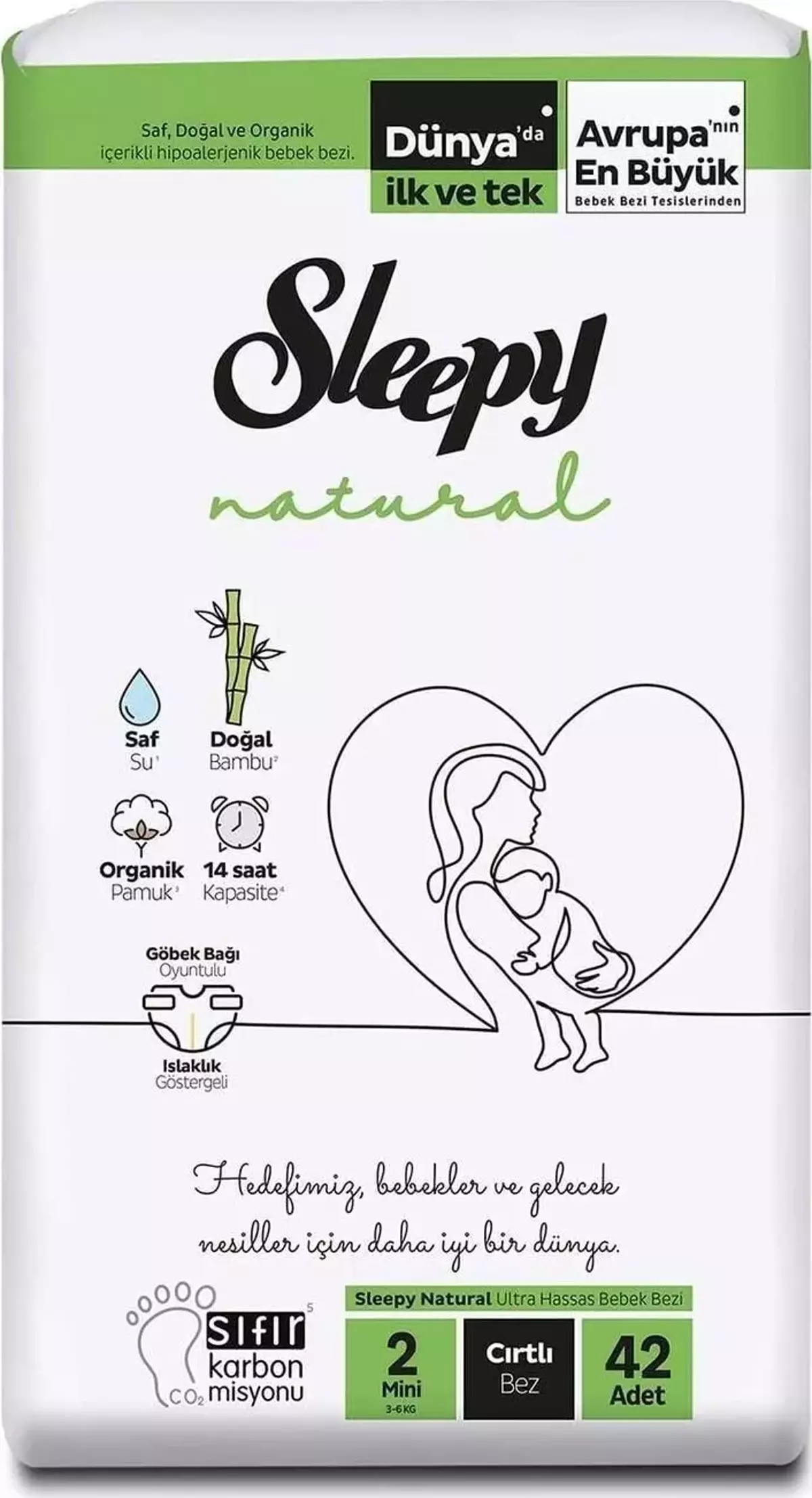 SLEEPY BEBEK BEZİ 2 NUMARA 42'Lİ