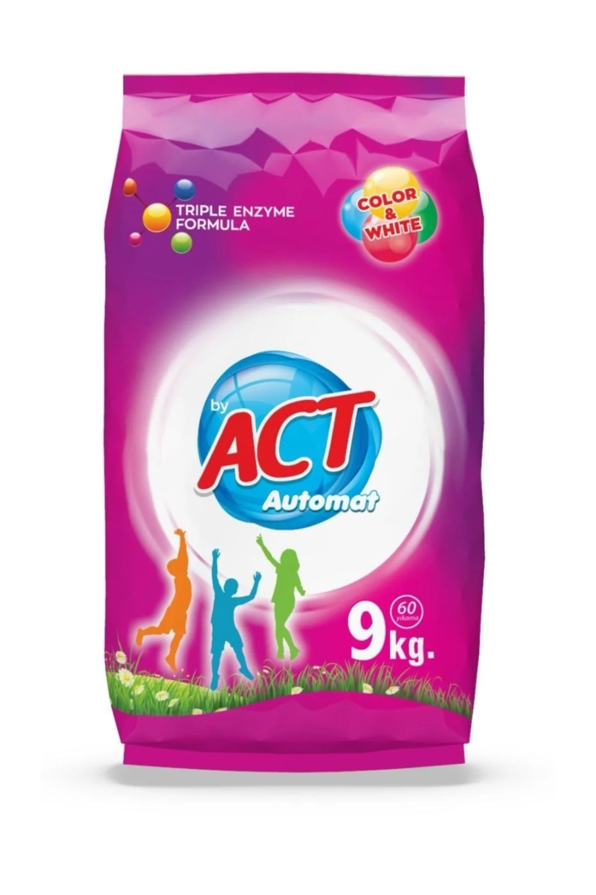ACT MATİK 9 KĞ COLOR & WHITE
