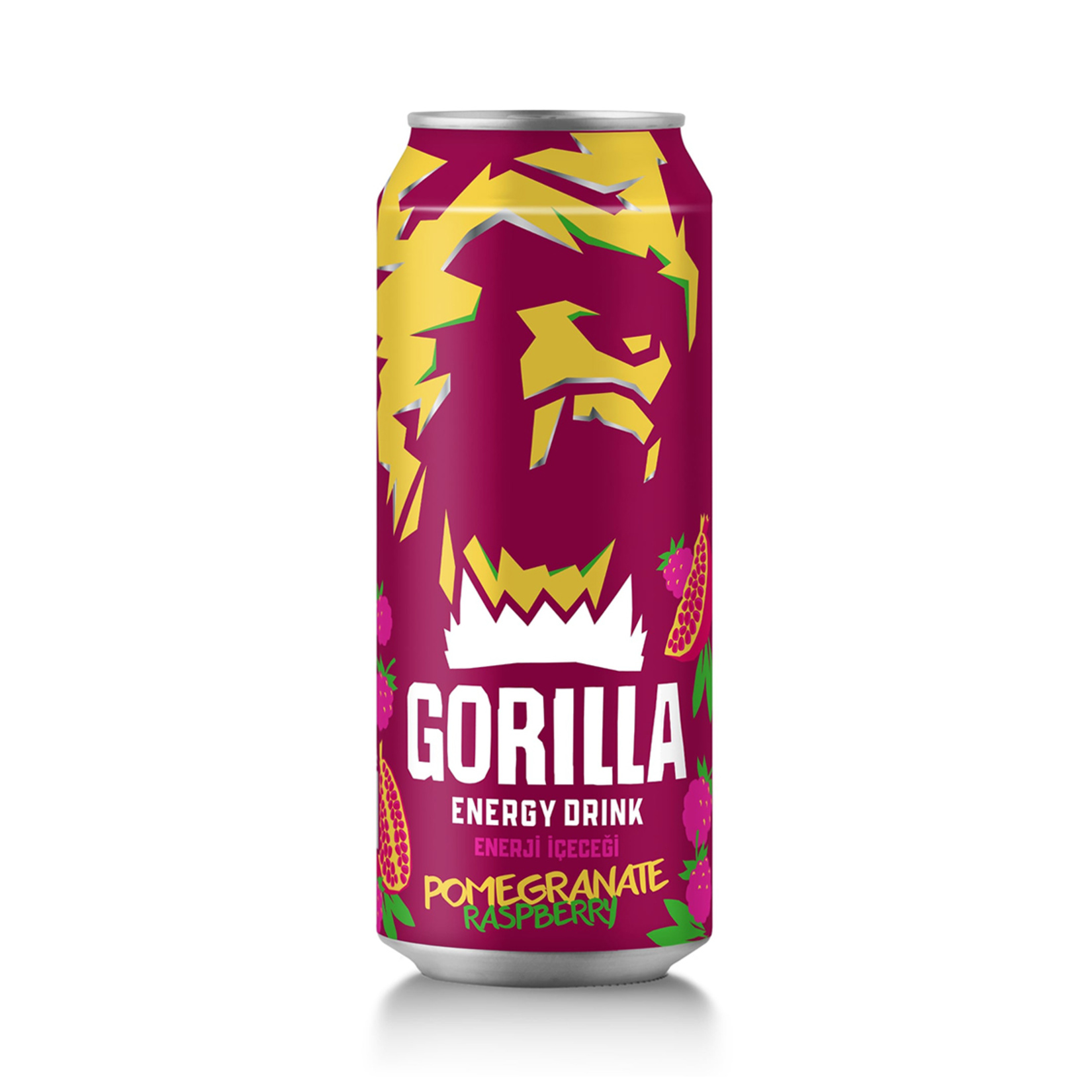 GORİLLA ENEGRY POMEGRANATE RASPBERRY 500 ML 