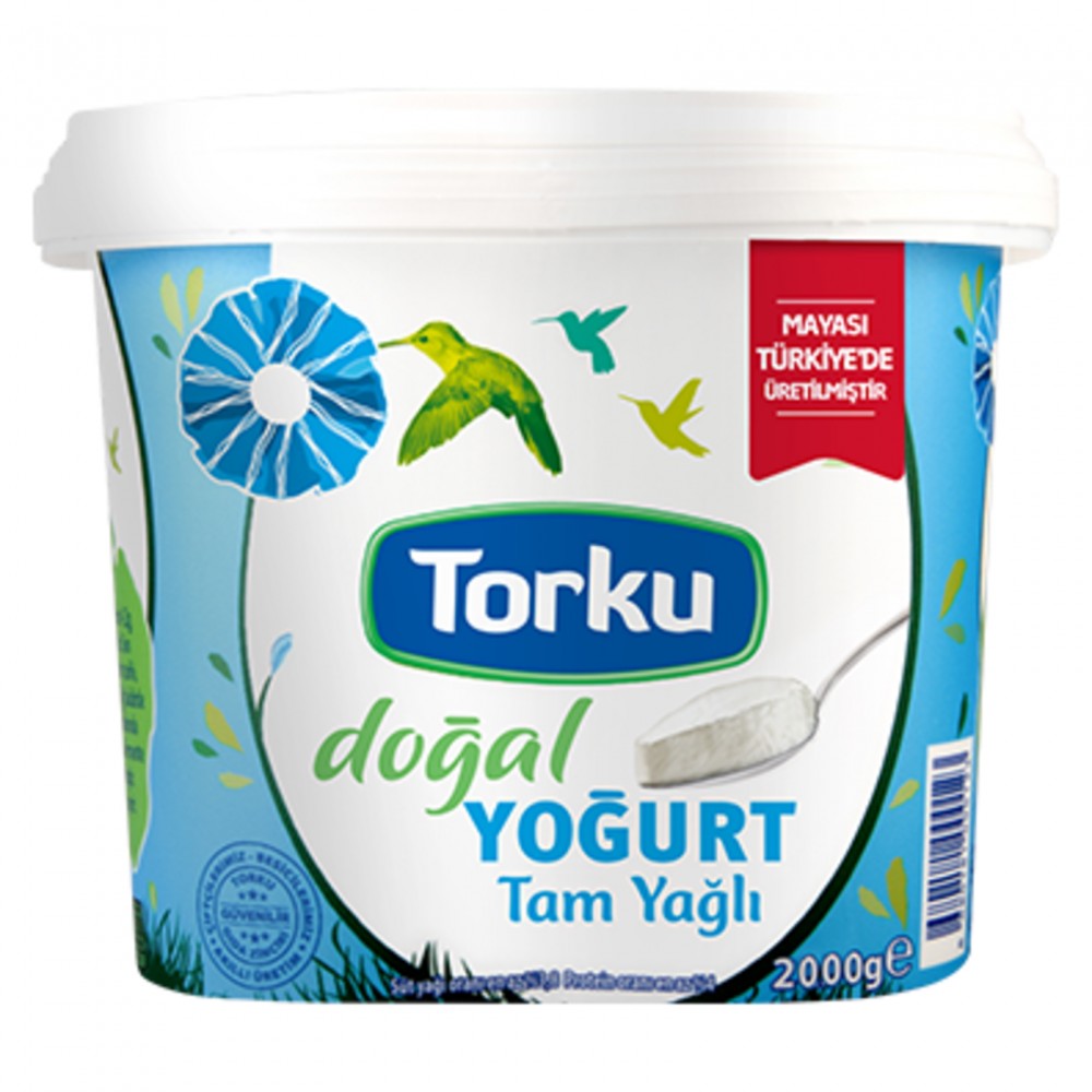 TORKU %3 YAĞLI HOMOJENİZE YOĞURT 2000 G