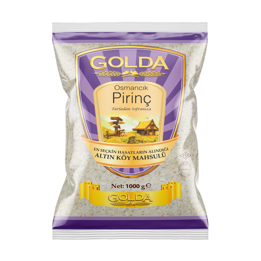 GOLDA OSMANCIK PİLAVLIK PİRİNÇ 1000 GR