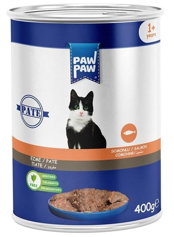 PAWPAW  BALIKLI KONSERVE KEDİ MAMASI 400 GR
