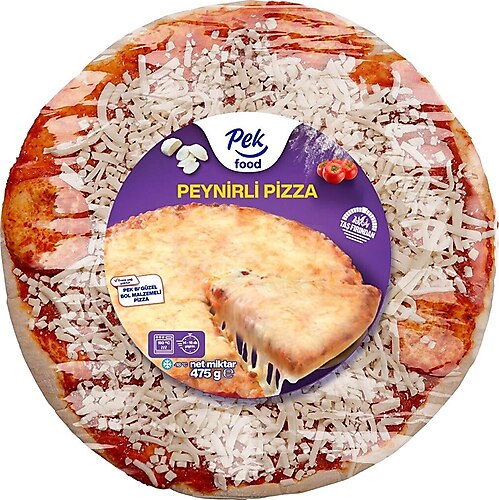 PEK FOOD ARTİZAN ÜÇ PEYNİRLİ PİZZA 480 GR