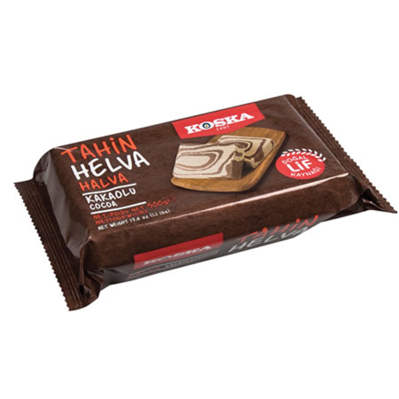 KOSKA 500 GR KAKAOLU HELVA 
