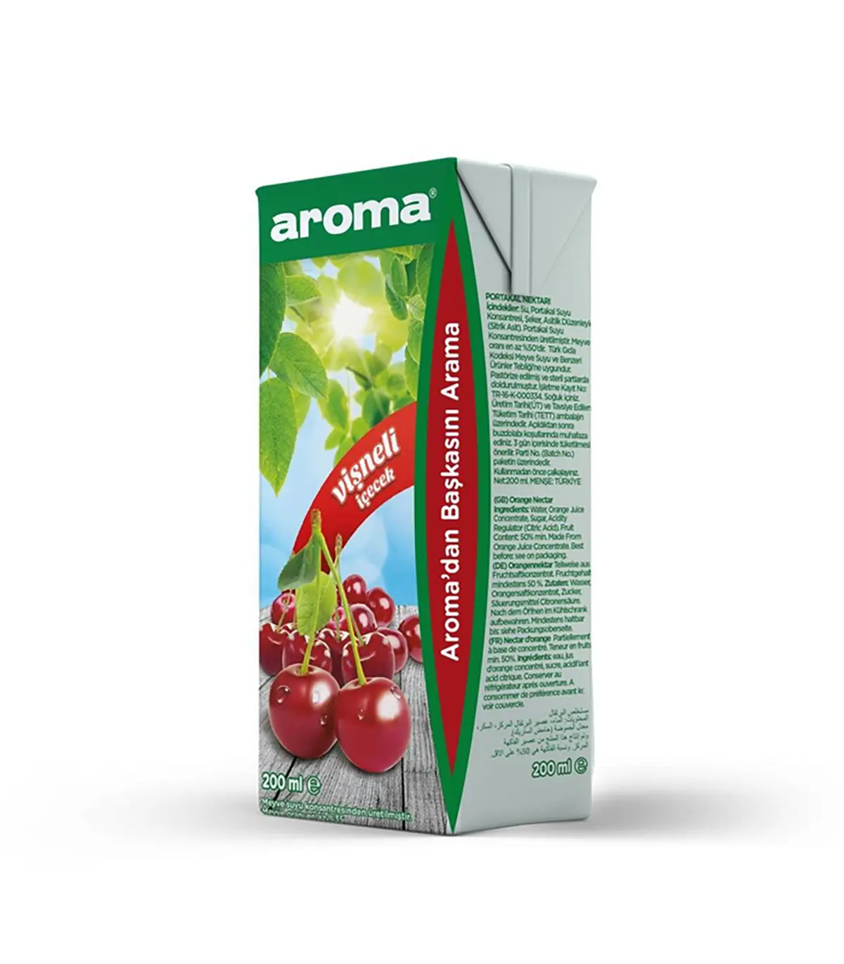 AROMA VİŞNE MEYVE SUYU 200 ML