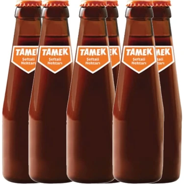 Tamek Cam Şişe Şeftali 200 ML 6 ADET