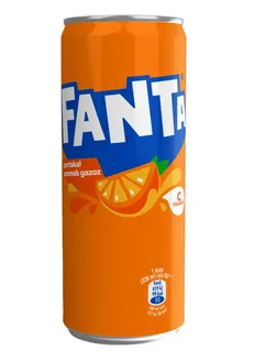 FANTA PORTAKAL 330 ML TNK