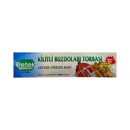  PETEK BUZDOLABI POŞETİ KİLİTLİ KÜÇÜK 10 LU