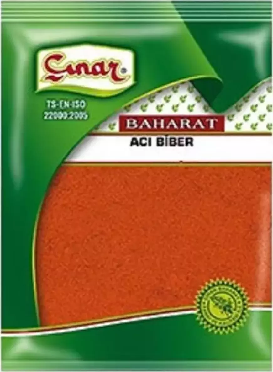 ÇINAR TOZ ACI BİBER POŞET 50 GR