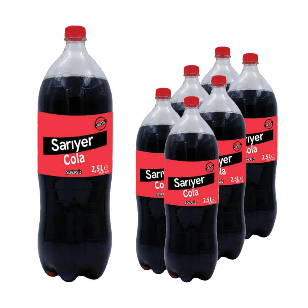 SARIYER PET KOLA 2,5 LT 6 ADET