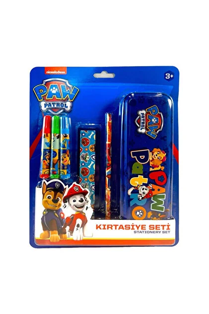 PAW PATROL KIRTASİYE SETİ KALEM KUTULU 7 PARÇA