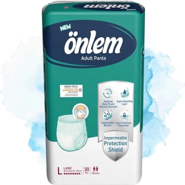  ÖNLEM HASTA BEZİ KÜLOTLU LARGE 30 LU