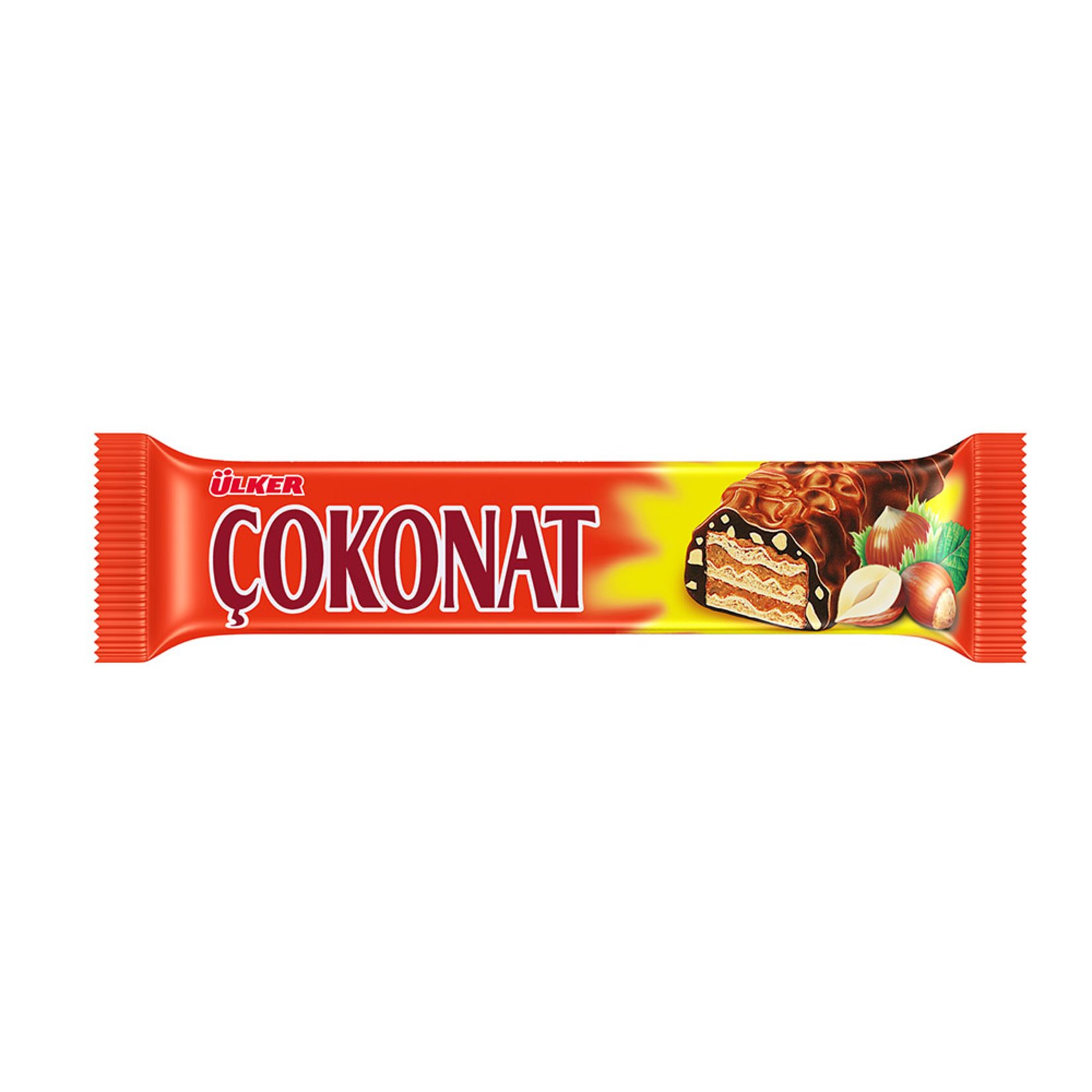 ÜLKER ÇOKONAT KAPL.GOFRET 33 GR (24 ADET)