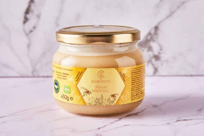 ŞAHBAZ ÇAYLI ORGANİK KREM BAL 450 G