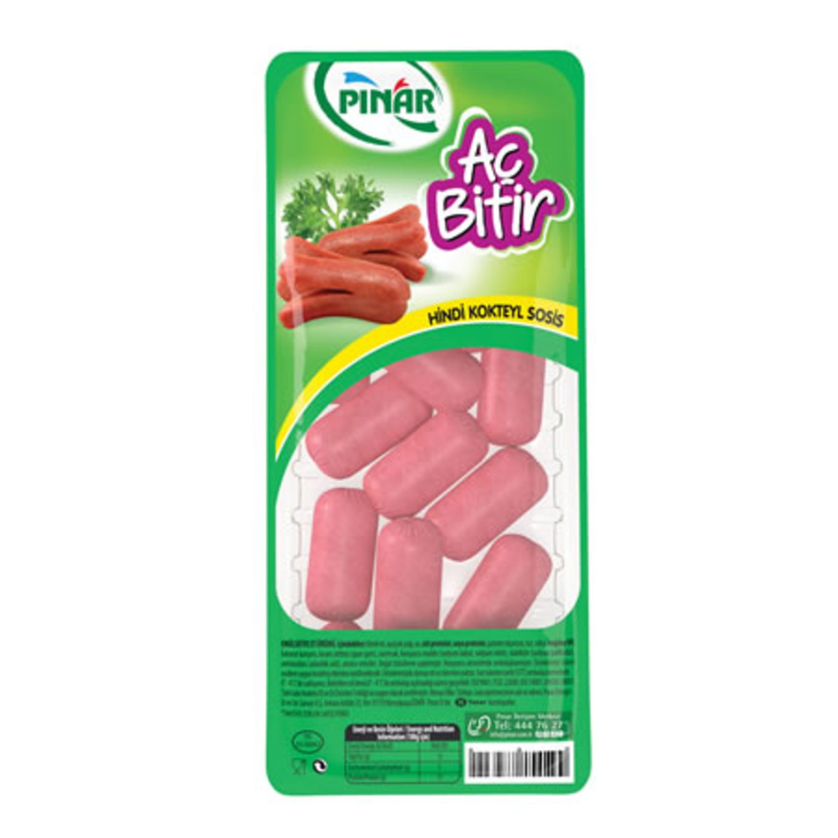 PINAR HİNDİ SOSİS AÇ BİTİR 180 GR