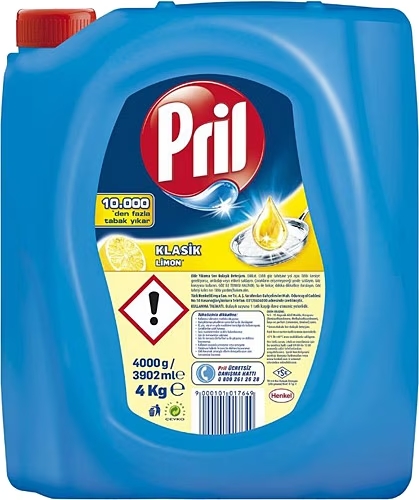 PRİL SIVI BUL.DET.LİMON 4 LT