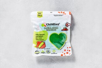 CHILDGEN DOĞAL OYUN HAMURU ECOPACK-YEŞİL-125G 