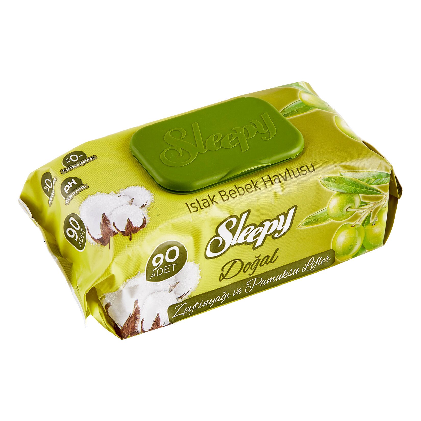  SLEEPY ISLAK HAVLU ZEYTİNYAĞLI 90 LI 