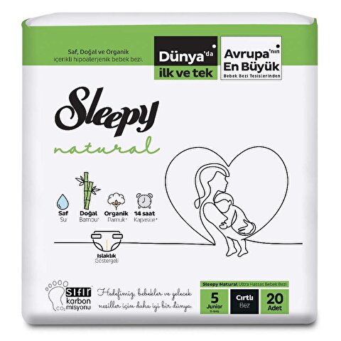 SLEEPY BEBEK BEZİ 5 NUMARA 20'Lİ