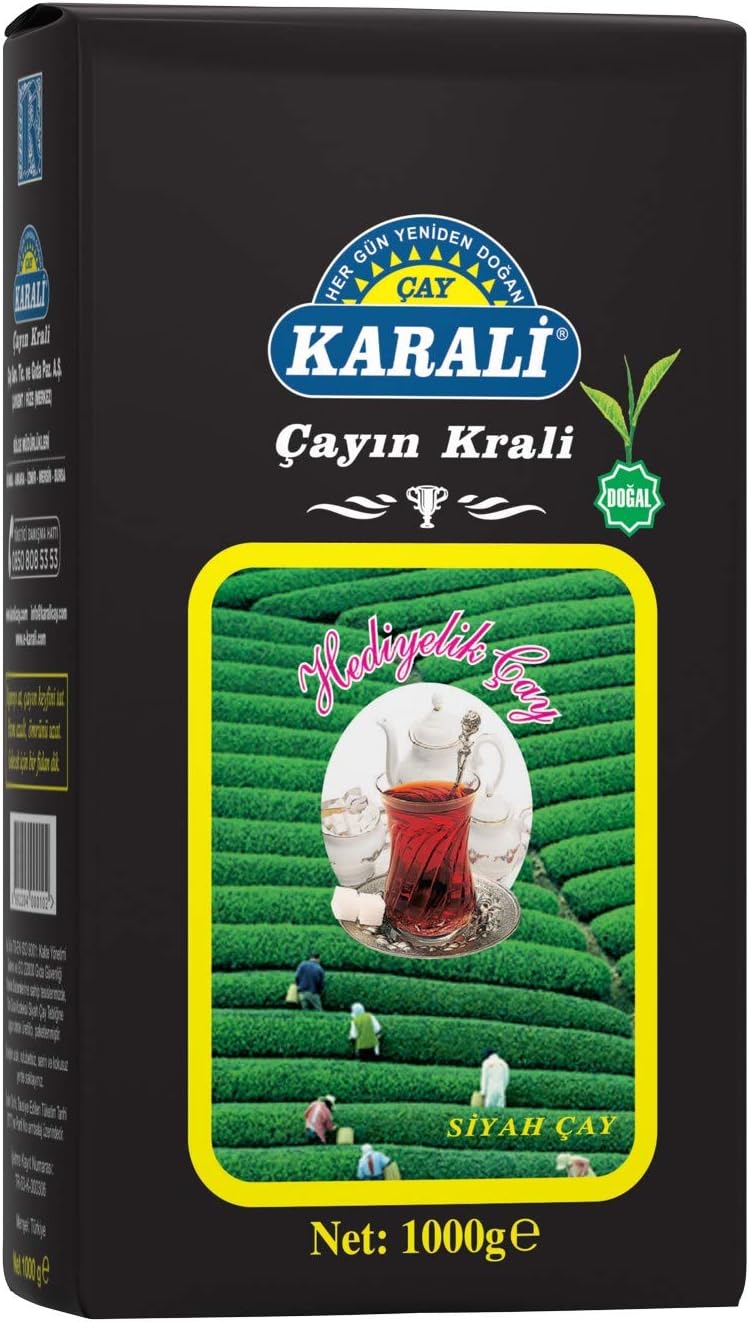 KARALİ HEDİYELİK SİYAH 1/1 ÇAY 
