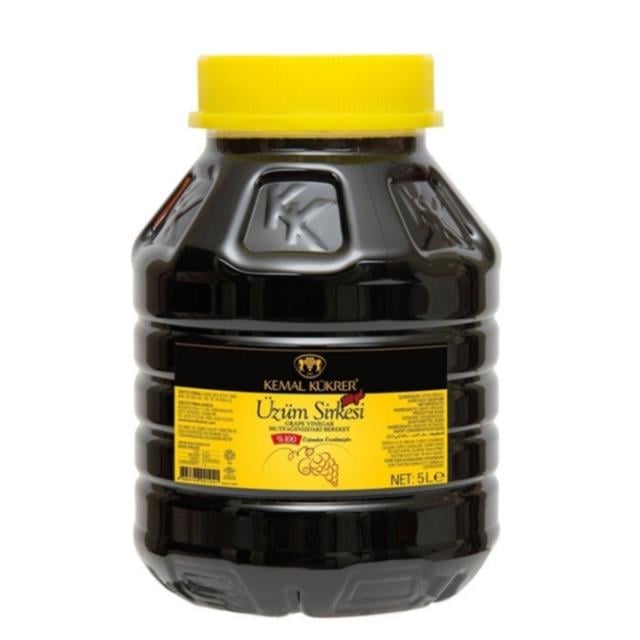 K.K.ÜZÜM SİRKESİ KAVANOZ ŞİŞE 5 lt 