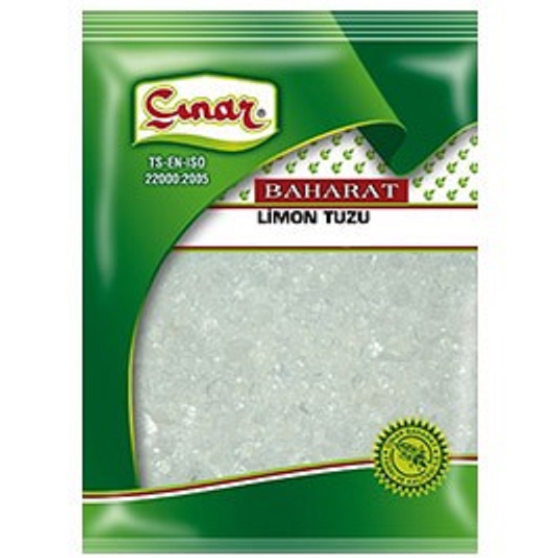 ÇINAR LİMON TUZU EKO POŞET 200 GR