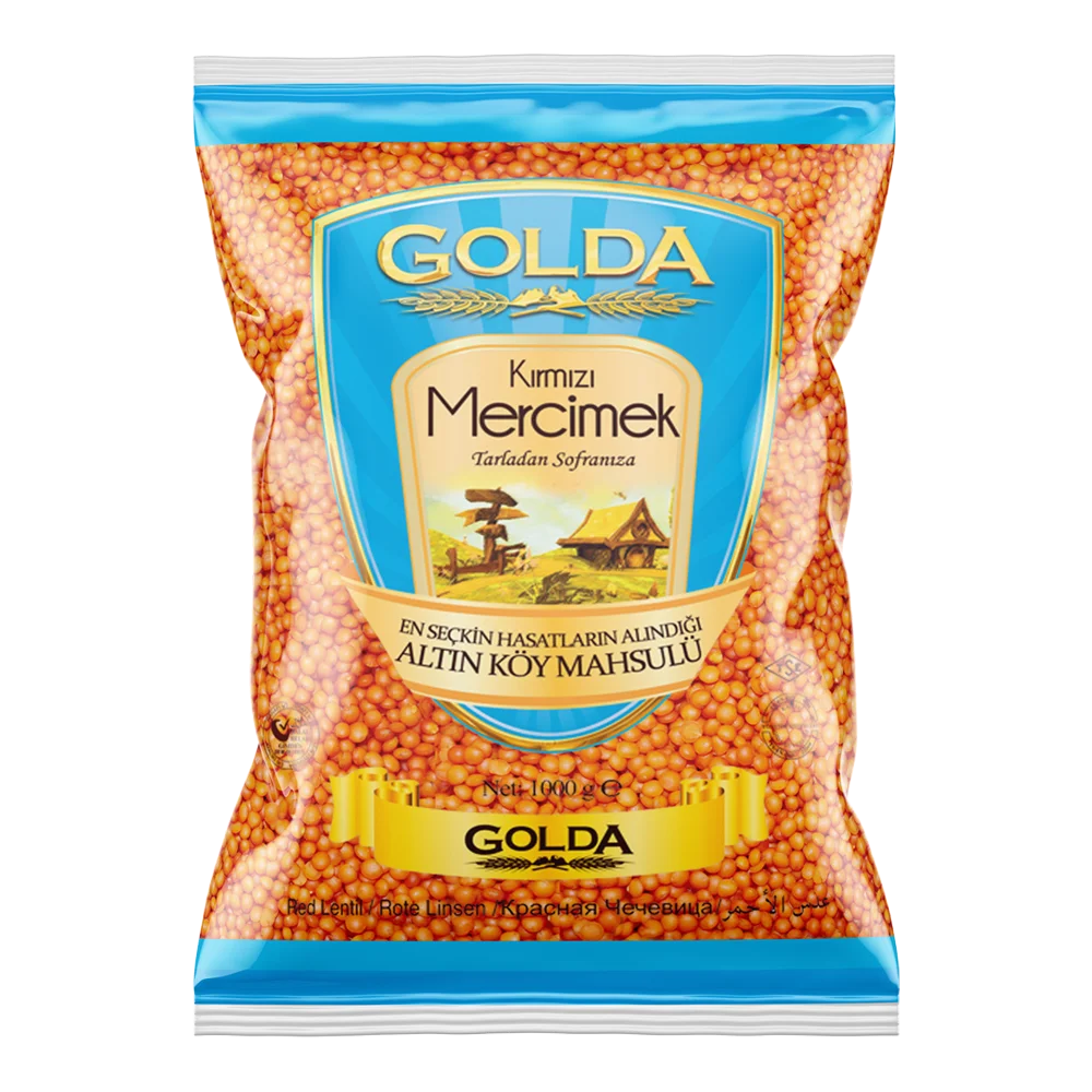 GOLDA KIRMIZI MERCİMEK 1000 GR
