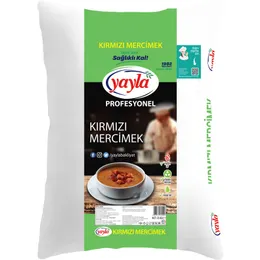 YAYLA (İTHAL)KIRMIZI FUTBOL MERCİMEK 25 KG