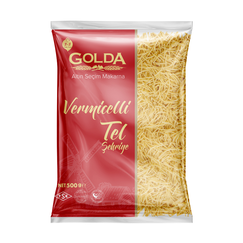 GOLDA TEL ŞEHRİYE MAKARNA 