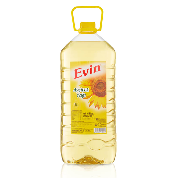 EVİN AYÇİÇEK YAĞI PET 5 LT