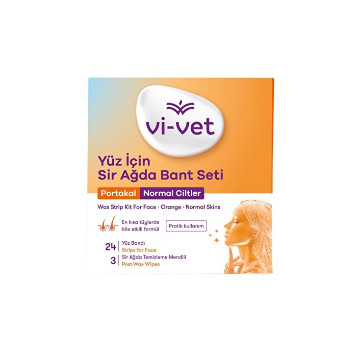 VİVET YÜZ BANTI 28'Lİ PUDRALI NORMAL CİLTLER