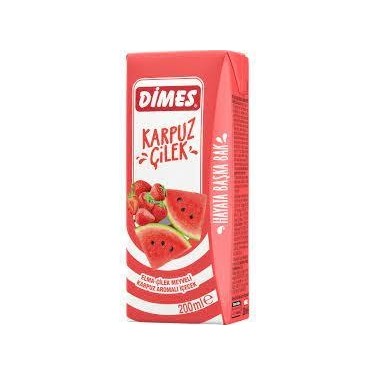DİMES KARPUZ ÇİLEK İÇECEĞİ 200 ML