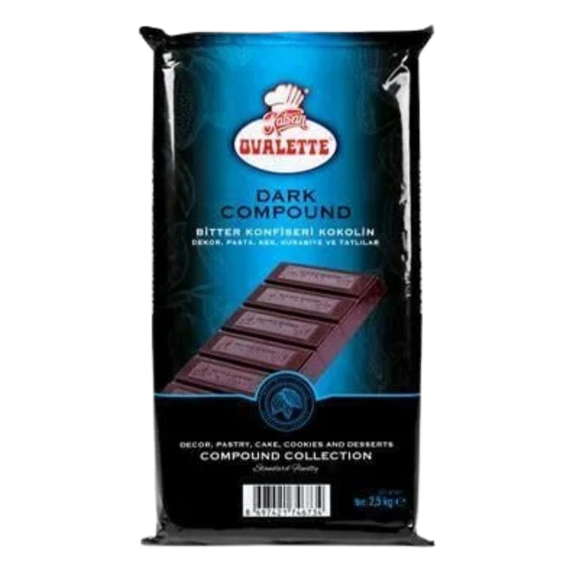 OVALETTE 2,5KG EKO BITTER KUVER. (MAVI)