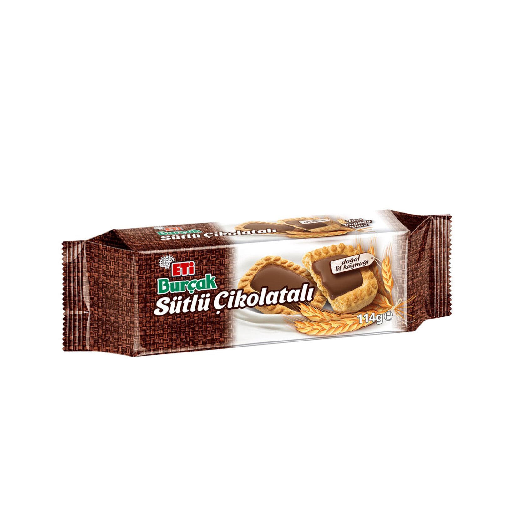 ETI BURÇAK SÜTLÜ ÇİKOLATALI 114 GR