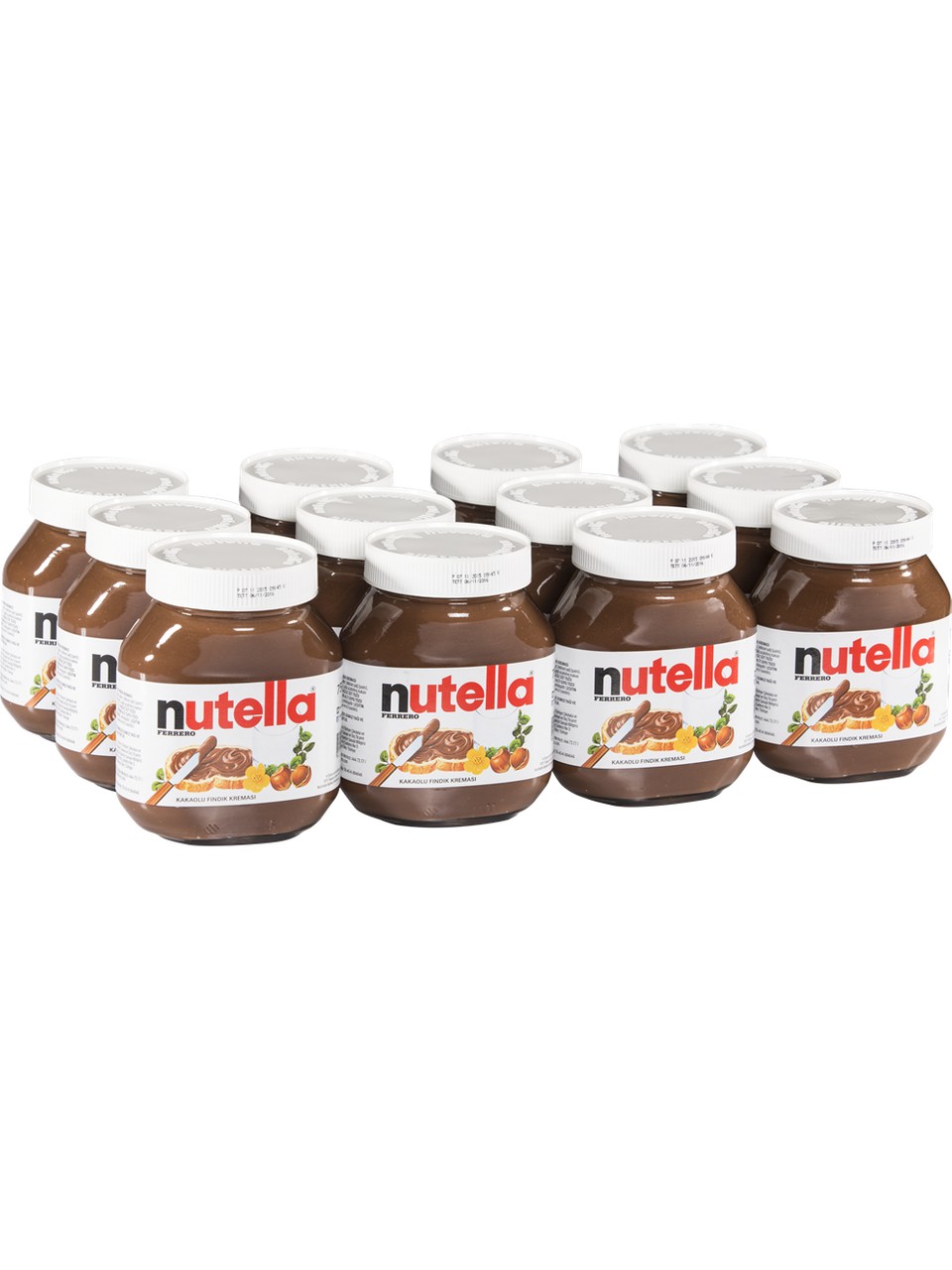  NUTELLA 750 GR. 12 ADET