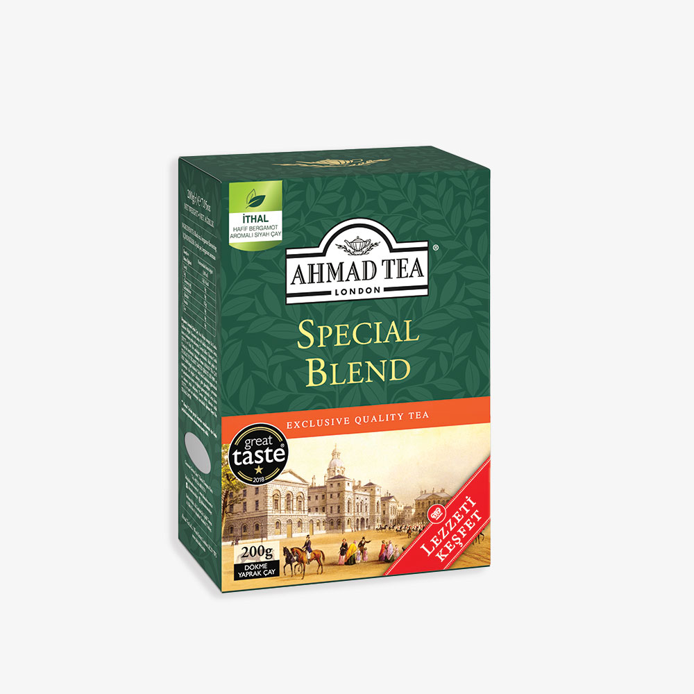  AHMAD TEA ENGLISH BREAKFAST 200 GR DÖKME ÇAY-1292 12 Adet 