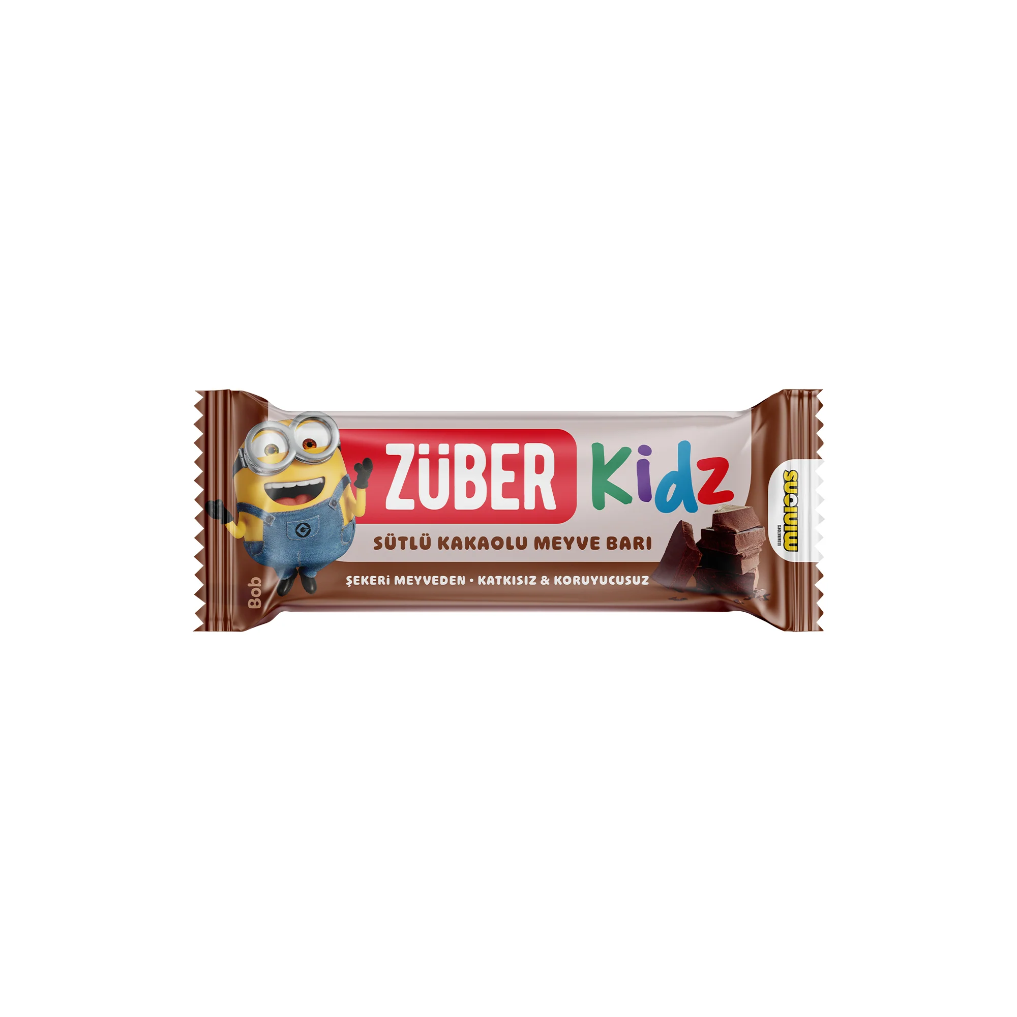 ZÜBER Kidz Sütlü Kakaolu Meyve Tatlısı 25gr (1 ADET)