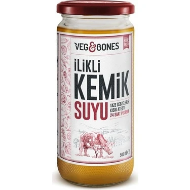 VEG&BONES İLİKLİ KEMİK SUYU 480 ML