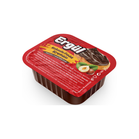 ERGÜL KAKAOLU FINDIK KREMASI 40 GR 80 ADET