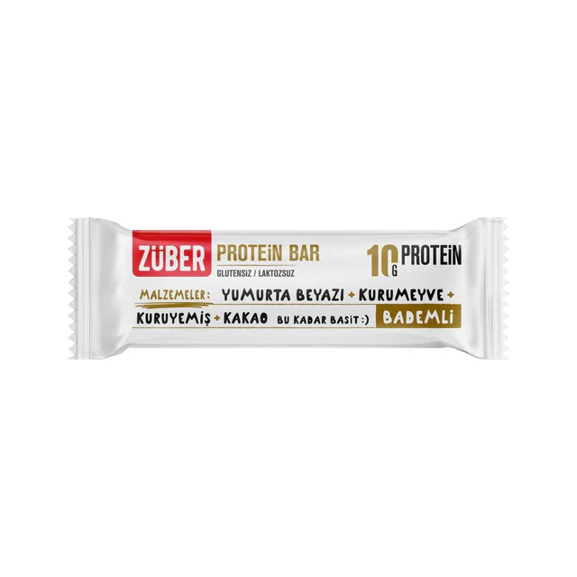  Züber Protein Bar Bademli 40gr (12 ADET)
