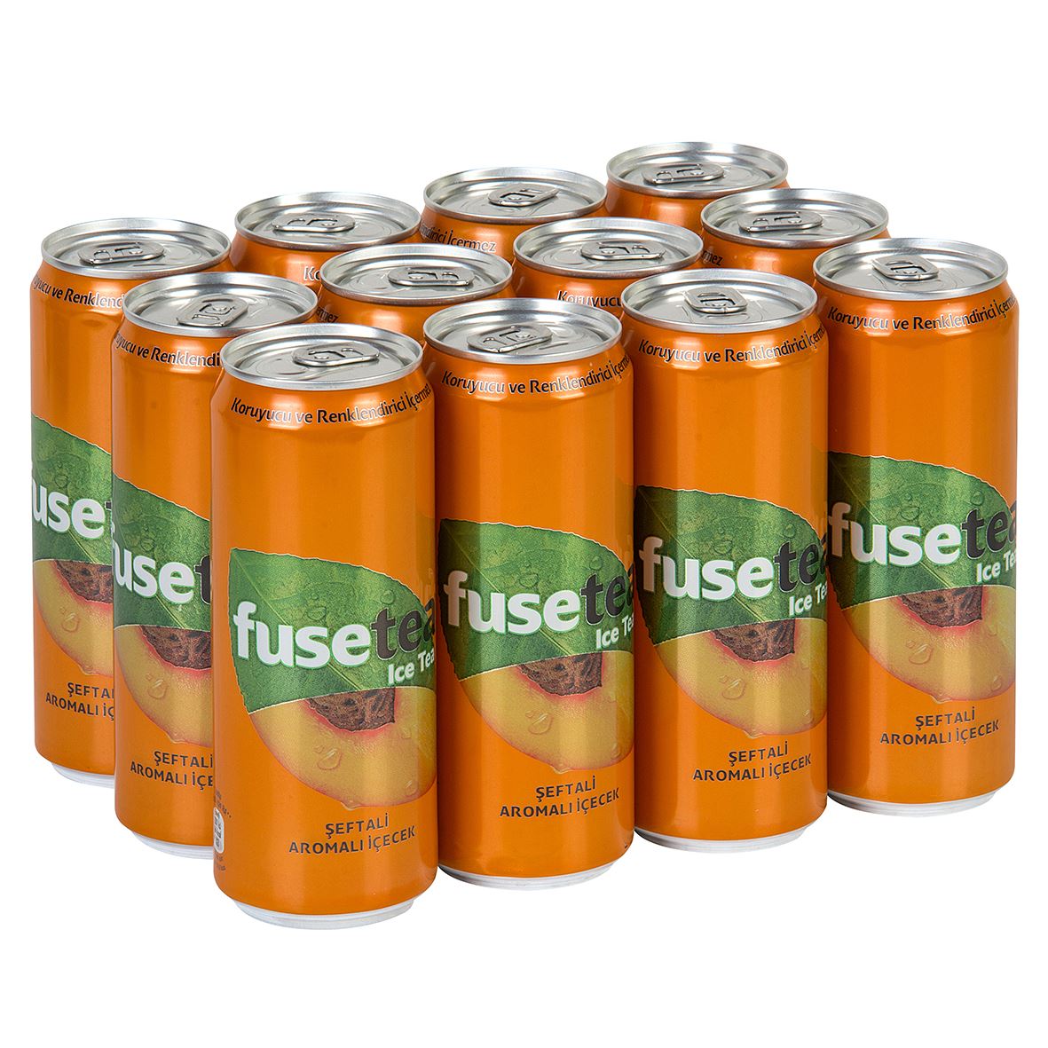 FUSE TEA TENEKE ŞEFTALİ 330 ML 12 ADET