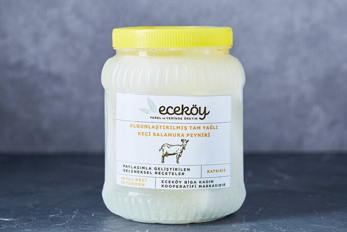 ECEKÖY OLG.TAM YAĞLI KEÇİ SALAMURA PEYNİRİ 1 KG
