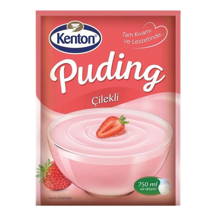  KENTON PUDİNG ÇİLEKLİ 125 GR. 